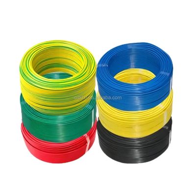 PVC Insulated Copper Electric Wire Cable 10mm 450V Customized Size