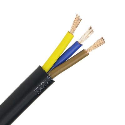 Anti Interference PVC Electric Cable 0.75mm-2.5mm Custom Size