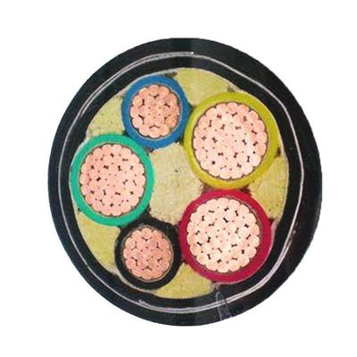 PVC Sheath Medium Voltage Cable Durable Good Conductivity Copper Core Power Wire