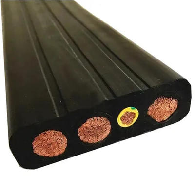 450/750V Tensile Resistant Flat Rubber Cable For Industrial And Lifting Machinery