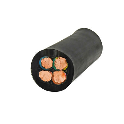 Water Resistance Submersible Pump Cable Rubber Sheathed High Durability