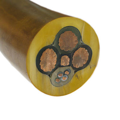 Flexible Mining Cable with 90°C Working Temperature 30A Rated Current and Wear Resistance for Underground Coal Mining