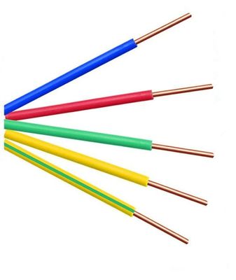 BVR Copper Conductor Flexible  PVC Cable 450/750V For Construction Customized