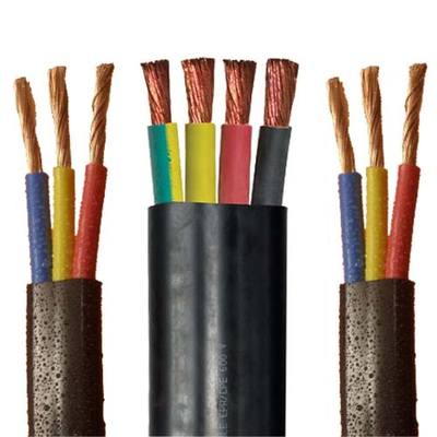 450/750V Elevator Electrical Cable With Stranded Pure Copper Conductor Customized