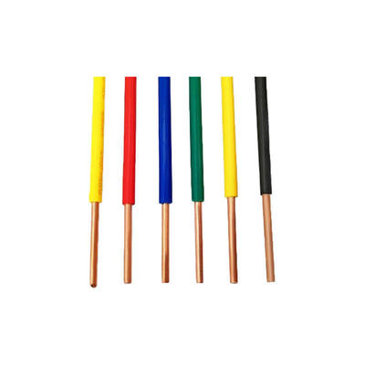 BVR Copper Conductor Flexible  PVC Cable 450/750V For Construction Customized