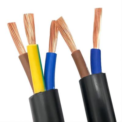 Flexible Flame Retardant Multi Core Polyvinyl Chloride Cable For Household