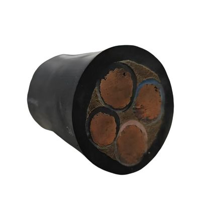 Custom Size Weather Resistant Rubber Flex Cable With Stranded Copper Core