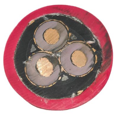 Tensile Resistant Rubber Insulation Underground Mining Cable Electricity Transmission