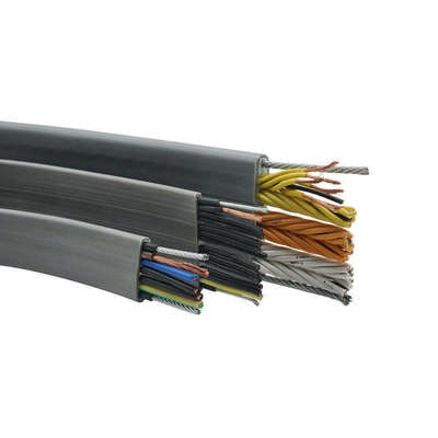 450V Oil Resistant Custom Size Flat Lift Cable Flexible Power Cable