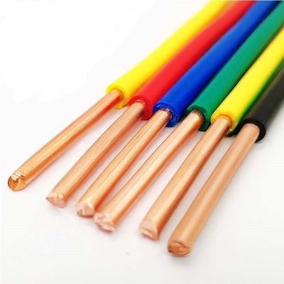 PVC Insulated Copper Ground Cable 4mm2 6mm2 10mm2 ISO9001/CCC Certificate