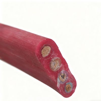 600V Low Voltage Silicone Rubber Insulated Cable 3 Core 4 Core Rubber Cable