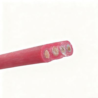 Flat Shape Soft Flexible Silicone Wire Cable For Automotive Industrial