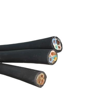 6mm - 95mm  EPR Insulation Rubber Sheathed Flexible Cable Movable Oil Resistance