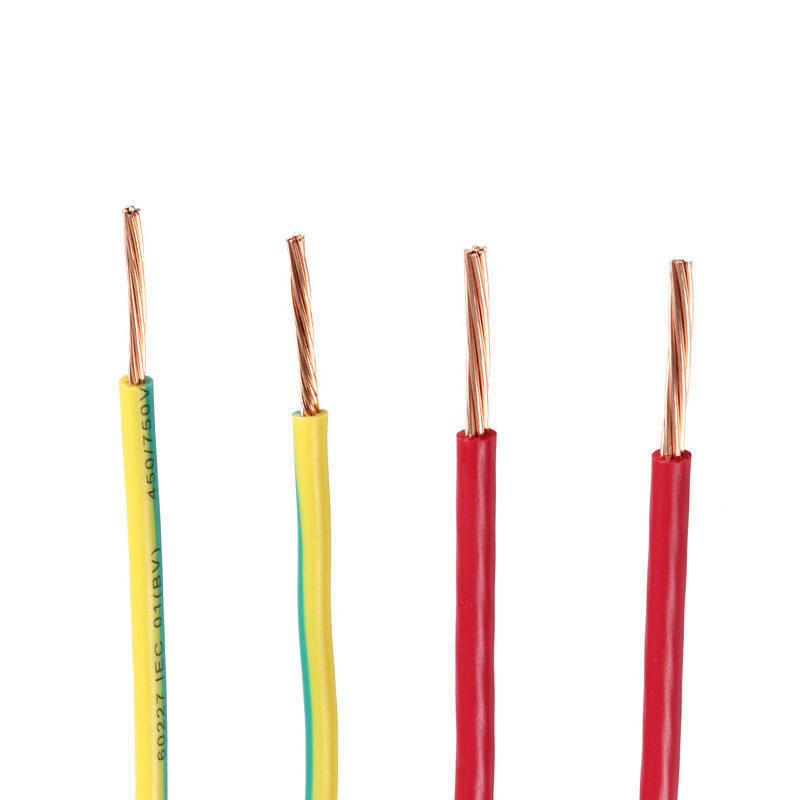 PVC Insulated Copper Ground Cable 4mm2 6mm2 10mm2 ISO9001/CCC Certificate