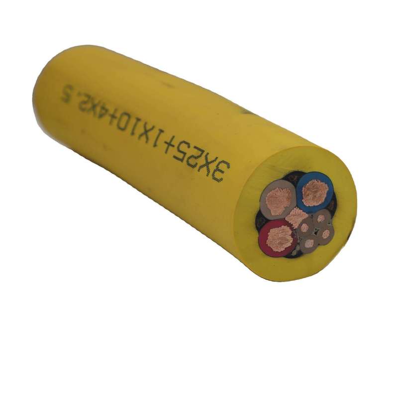 Flexible Mining Cable with 90°C Working Temperature 30A Rated Current and Wear Resistance for Underground Coal Mining