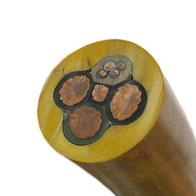 Oil Resistance 0.66KV Shielded Flexible Mining Cable for Coal Mining Machine with Rubber Sheath