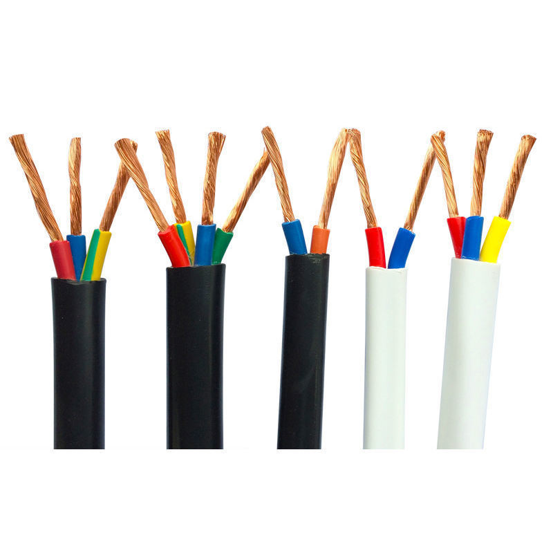 300V PVC Sheathed Cable 0.3-10mm2 With Stranded Bare Copper Core