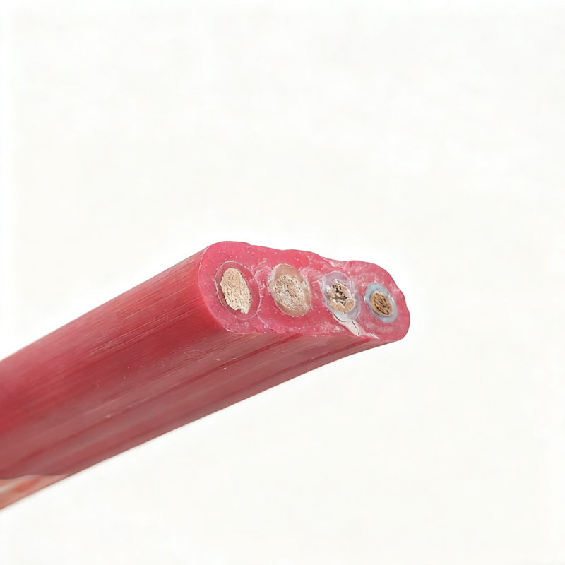 600V Low Voltage Silicone Rubber Insulated Cable 3 Core 4 Core Rubber Cable