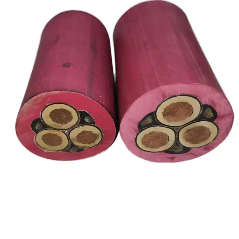 Oil Resistant High Voltage Power Cable Flexible Rubber Cable EPDM Insulation