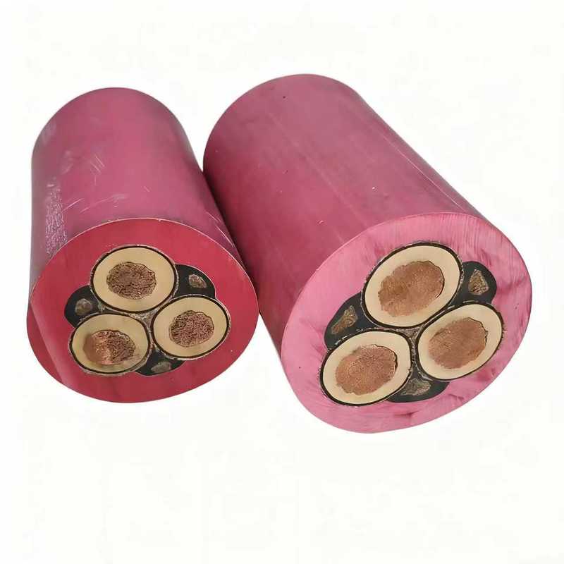 UGEFP Flexible High Voltage Cable CPE Sheath For Shield Machine Power Transmission