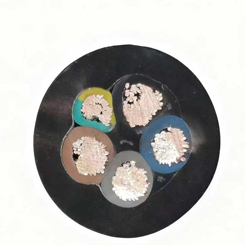 Cabo de Bomba Submersível de Borracha Flexível para Poço Personalizado  Fio para Poço Profundo