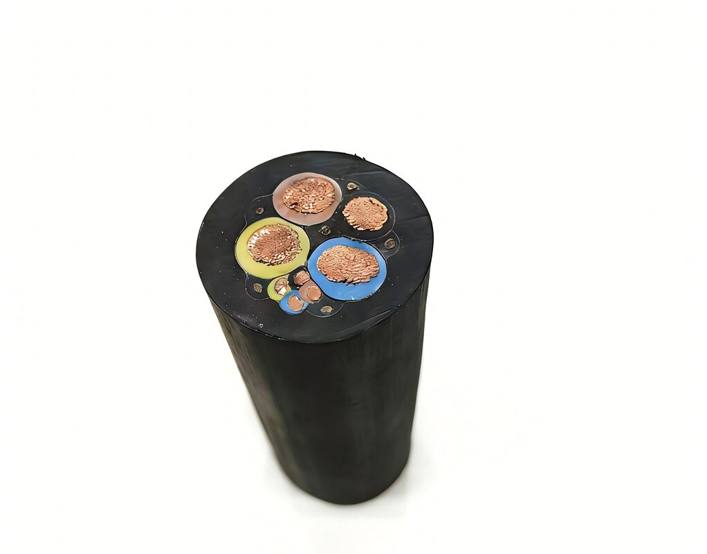 JHS Cable 450/750V Rubber Insulation 16A Rated Current Waterproof Submersible Pump Power Cable