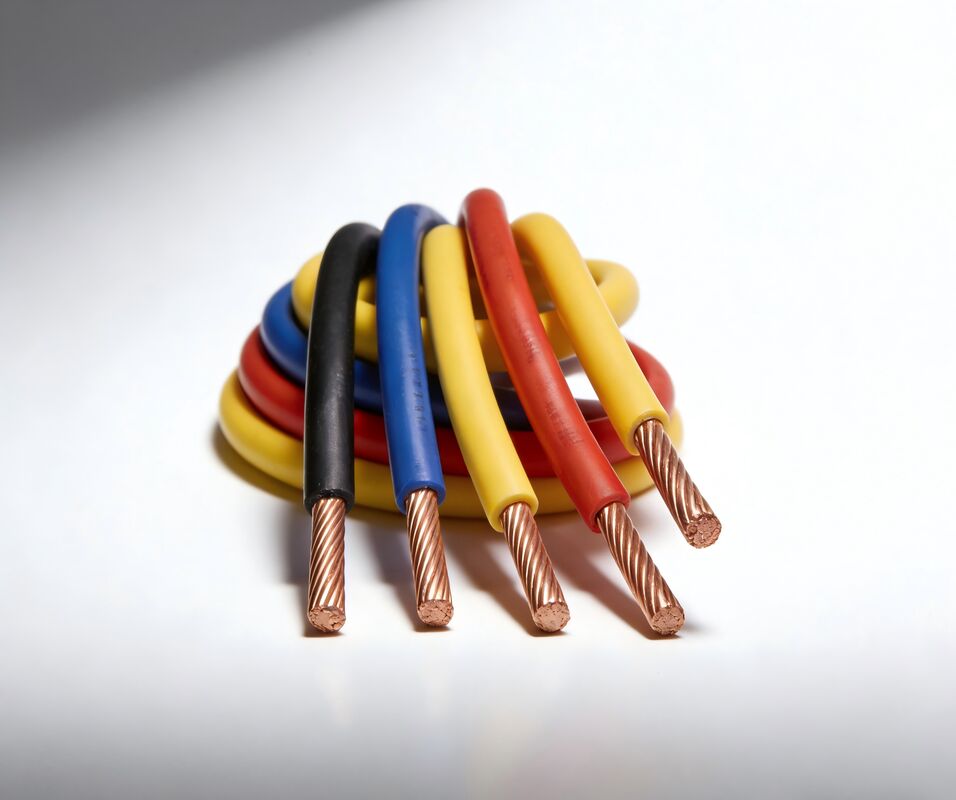 450/750V PVC Insulated Single Core Electrical Cable for House Wiring and BVR Applications
