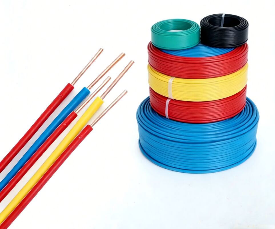 450/750V PVC Insulated Single Core Electrical Cable for House Wiring and BVR Applications