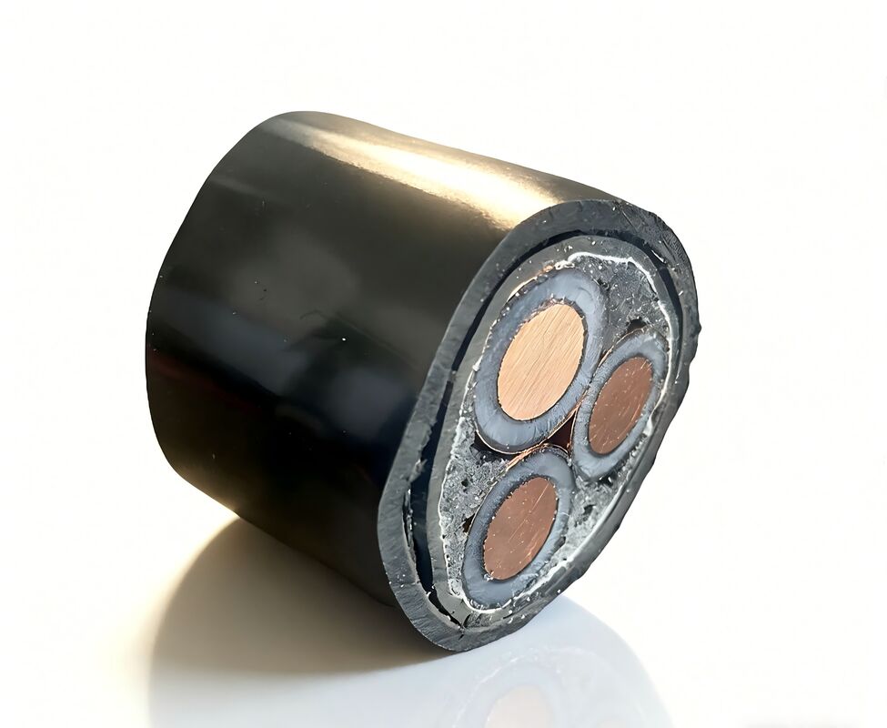 6KV Rated Voltage Copper Conductor Flame Retardant XLPE Insulated Medium Voltage Power Cable for Industrial Use