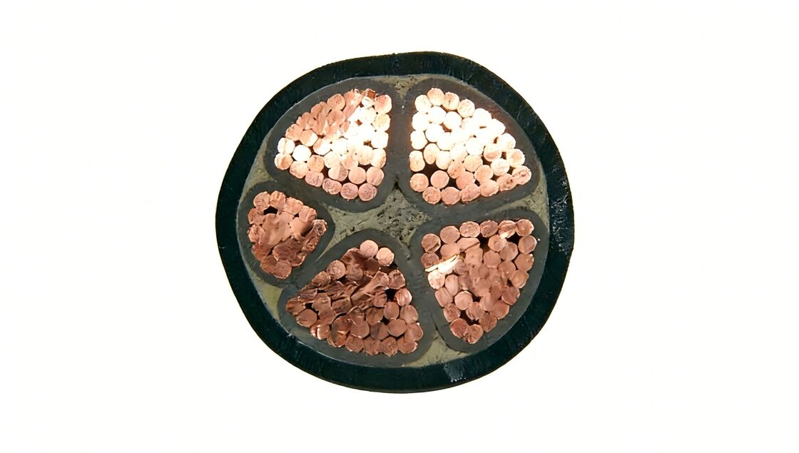 6KV Rated Voltage Copper Conductor Flame Retardant XLPE Insulated Medium Voltage Power Cable for Industrial Use
