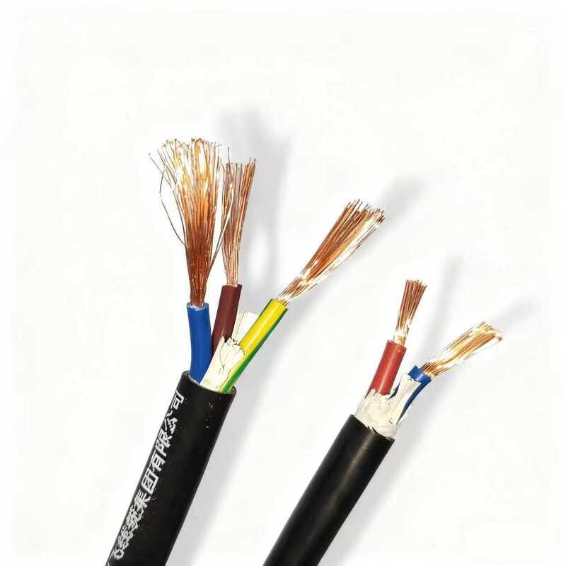 KE FEI TE RVV Copper Conductor Power Cable 300/500V Rated Voltage Multi-core (2-5) PVC Sheathed for Home Appliances