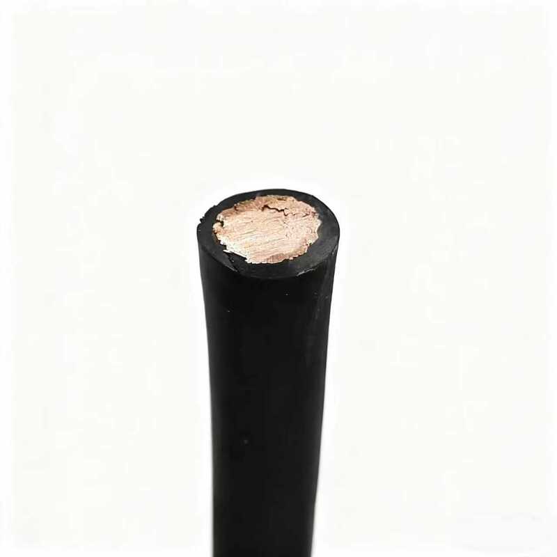YH Pure Copper Welding Cable for Industrial Use Welding Machine Compatible EPR Rubber Jacket Customizable Sizes (10-70sqmm)