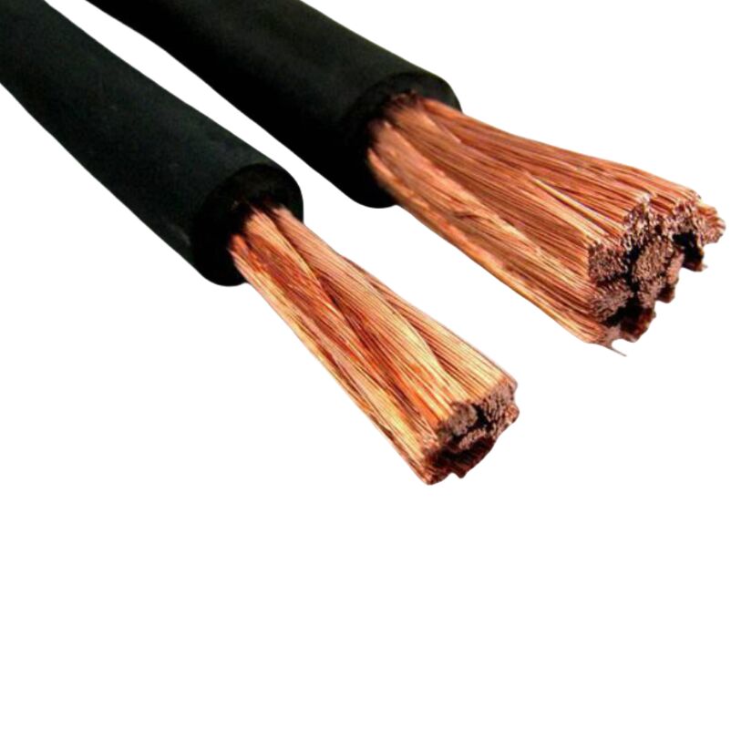 YH Pure Copper Welding Cable for Industrial Use Welding Machine Compatible EPR Rubber Jacket Customizable Sizes (10-70sqmm)