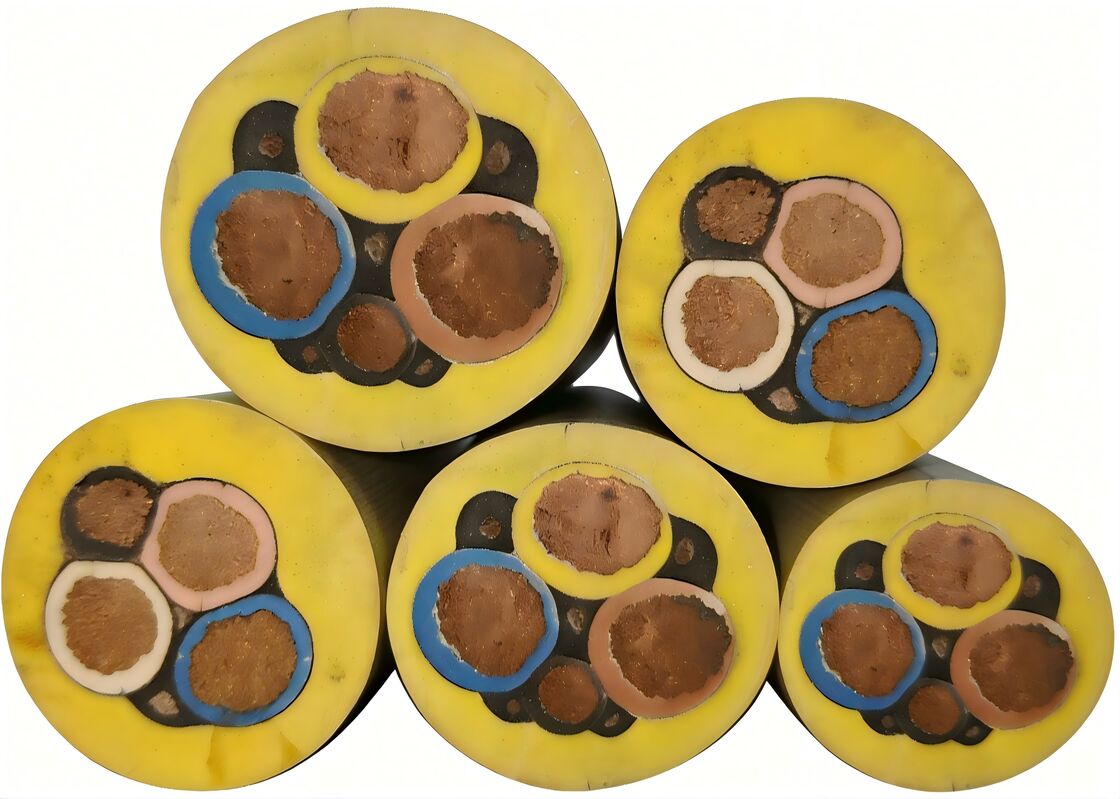 Flame Retardant Waterproof Mining Cable with Tinned Copper Conductor for Underground Mining Applications