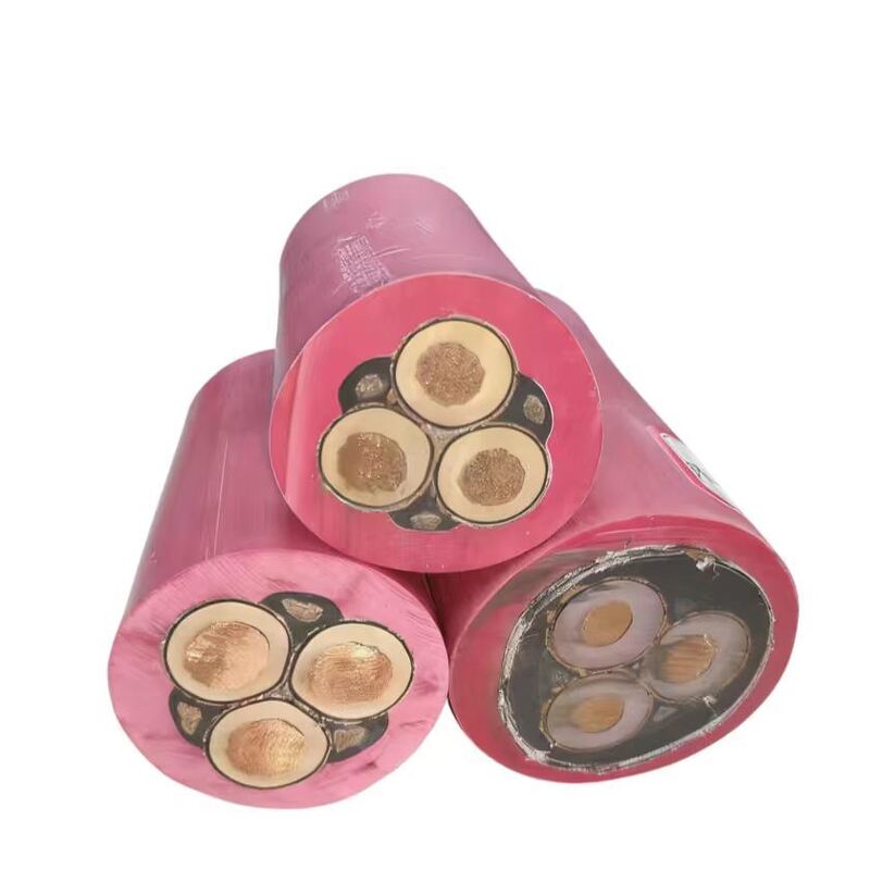 MYPTJ 8.7kV Copper Conductor Rubber Low Voltage Power Cable Flexible Metallic Screen 6mm for Coal Mine Mining Application