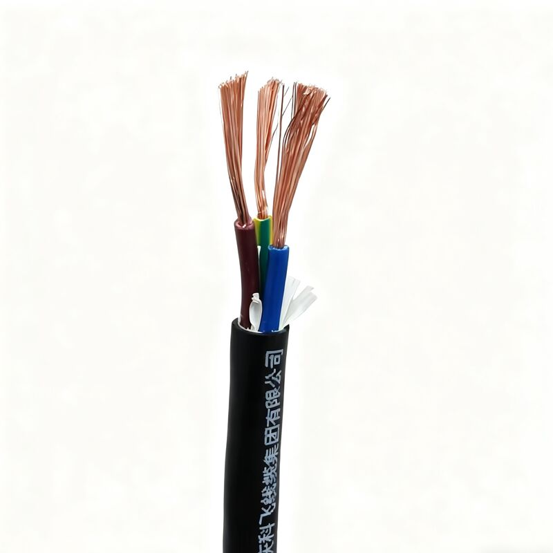 300/500V Rated Voltage Multi-Core (2-10) Flame Retardant PVC Sheathed Cable RVVP Flexible Power Cable for Home Appliances