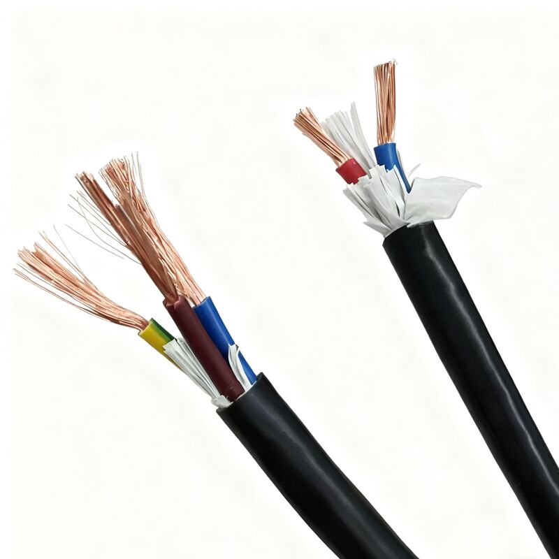 RVV PVC Sheathed Cable 300V Rated Voltage Multi-Core Copper Conductor Flexible Control Cable for Home Appliances