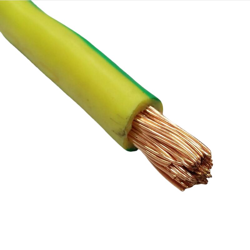 كابل بناء أرضي مزدوج مرن BV/BVR/BVV/BVVB/RVV موصل نحاسي معزول PVC 1MM/1.5MM/2.5MM/4MM/6MM/10MM أسود منخفض