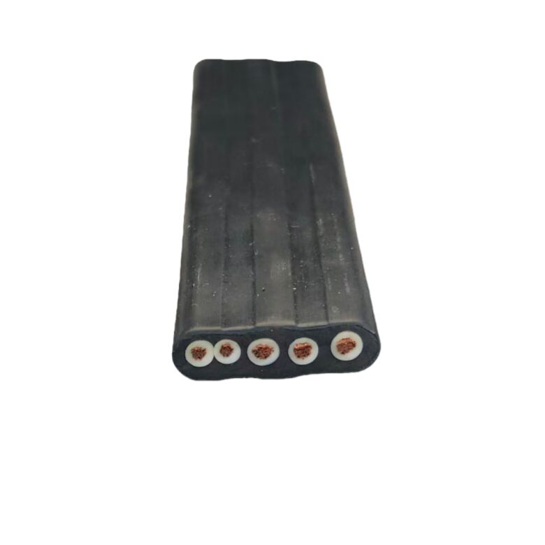 450/750V Copper Conductor Rubber Insulated Flat Lift Cable for Elevators and Cranes
