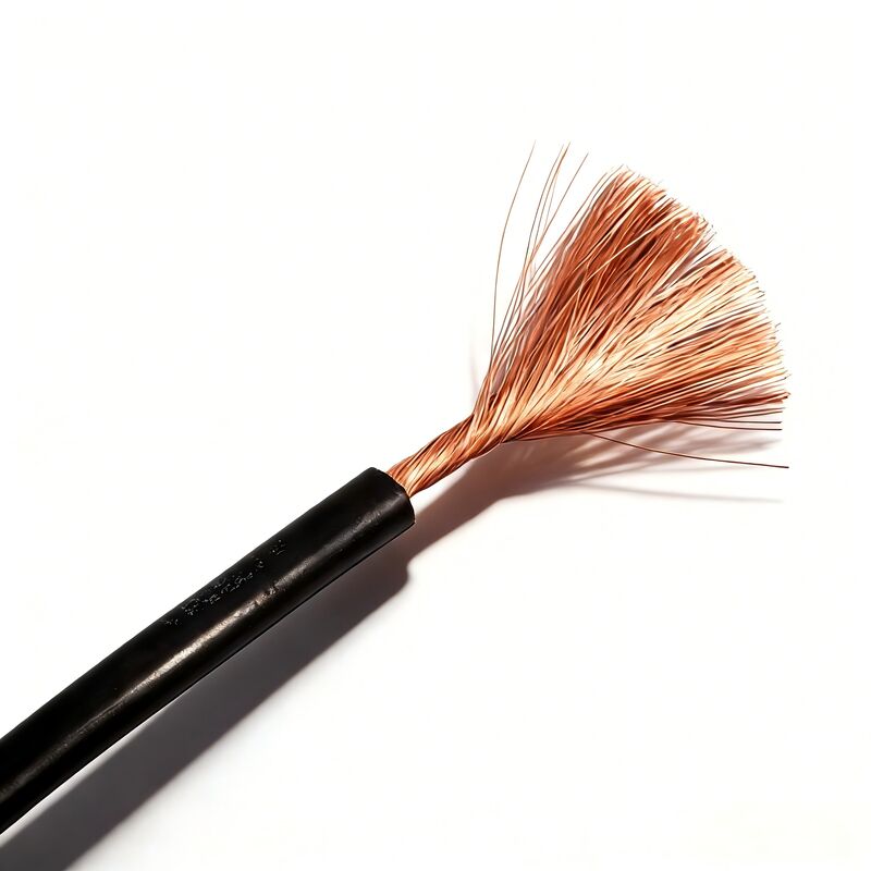 Electrical Wire Copper Power Cable YH 1*50mm Flexible Rubber for Electric Welding Machine Equipment Low Voltage Cables