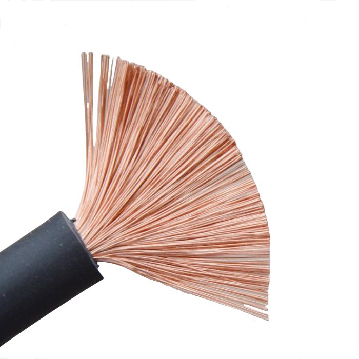 Electrical Wire Copper Power Cable YH 1*50mm Flexible Rubber for Electric Welding Machine Equipment Low Voltage Cables