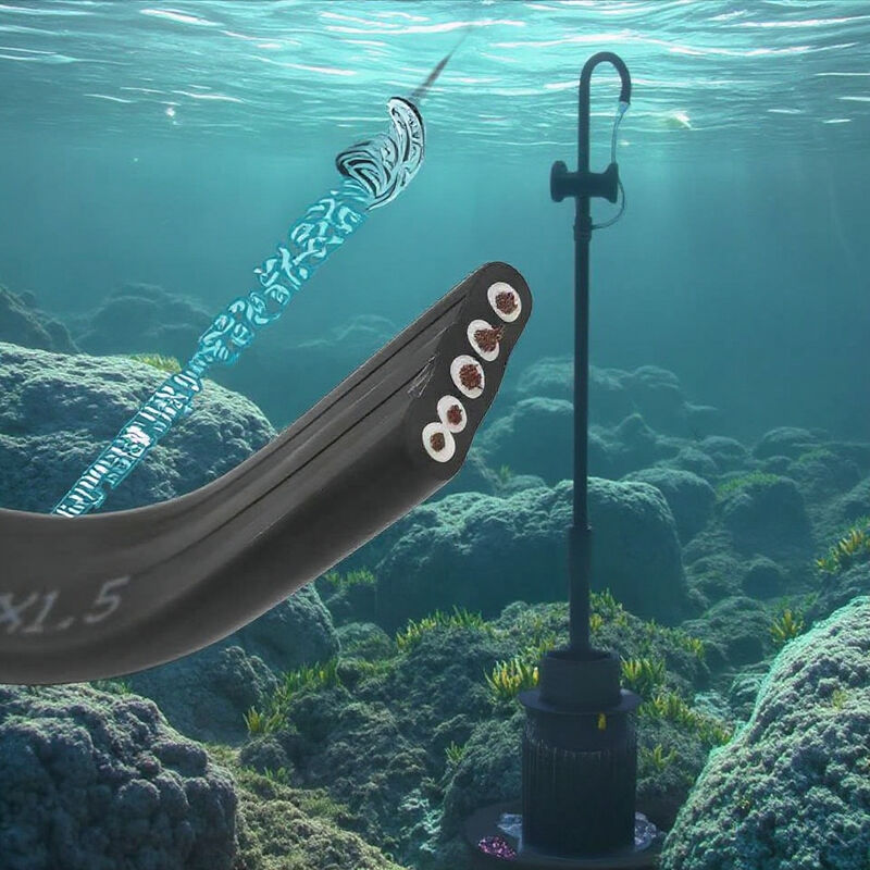 450/750V Flat Rubber Cable with EPR Insulation for Industrial Use in Lifting and Mobile Equipment