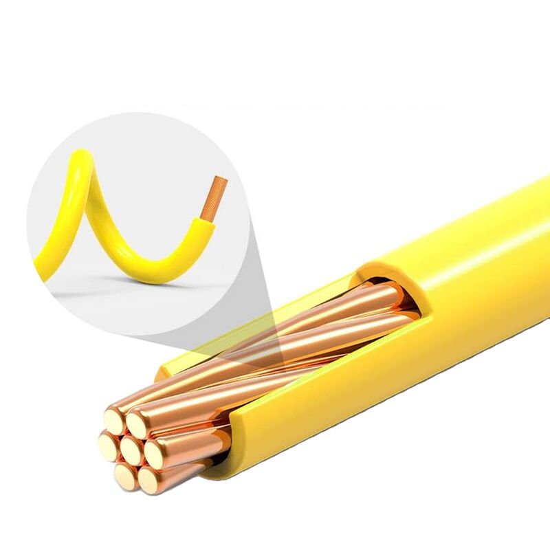 Custom Copper PVC Low Voltage BVR/BV Single Core Flexible Stranded Electrical Cable for Construction Use Household Connection