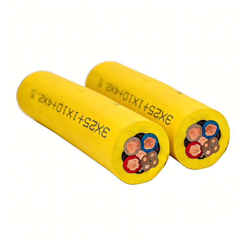 MC/MCP 0.66/1.14 KV Câble d'alimentation basse tension pour mines de charbon souterraines, isolé en caoutchouc et conducteur en cuivre