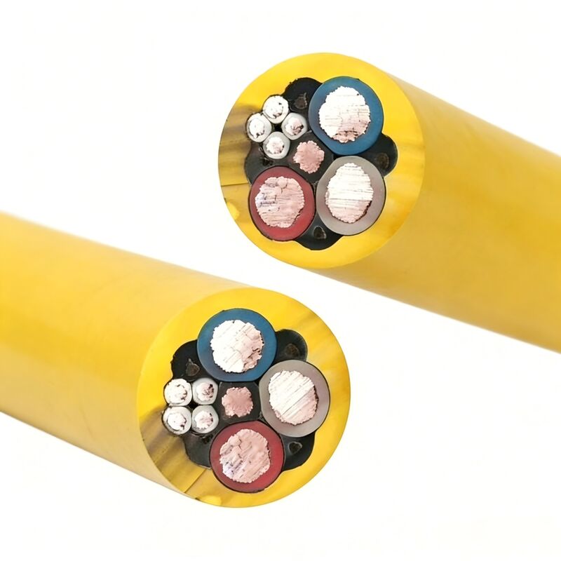 MCP 0.66/1.14 Câble d'alimentation minière basse tension aérien flexible gainé de caoutchouc blindé pour haveuse à cuivre