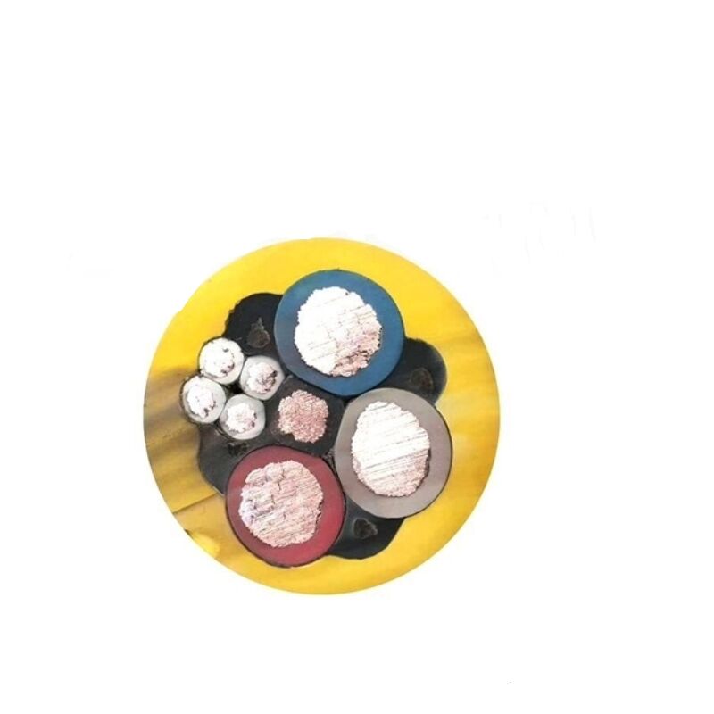 MCP 0.66/1.14 Câble d'alimentation minière basse tension aérien flexible gainé de caoutchouc blindé pour haveuse à cuivre