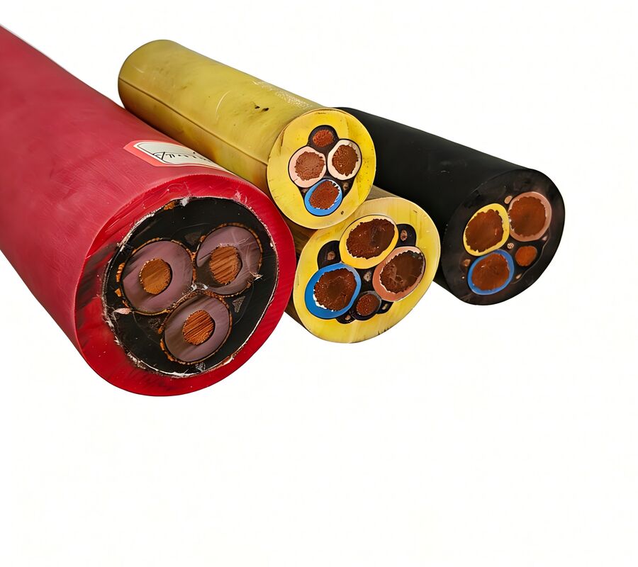 MYPTJ 10kv High Quality Crane Cable High Voltage Power Cable Flexible Pure Copper Conductor Rubber Insulation Rubber Jacket IP67