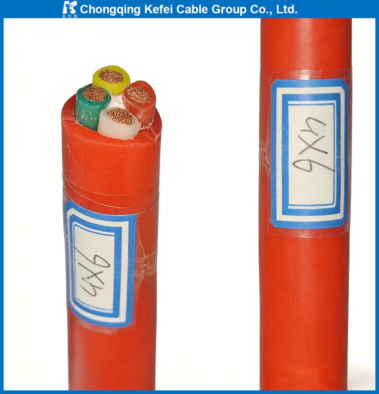 High Temperature Resistant Ultra Soft Silicone Rubber Cable with Customized Size for Industrial Applications