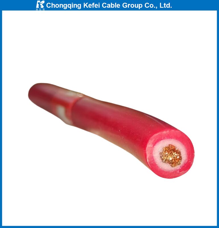 High-Temperature Resistant Flexible Silicone Cable with Corrosion Resistance and Customizable Size for Industrial Applications