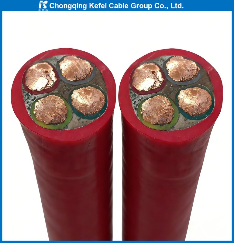 Silicone Rubber Insulated Cable 2/3/4/5/6/7/10 Cores 4/6/10/16/25/35/50mm2 Heat-resistance YGC for Welding Machines